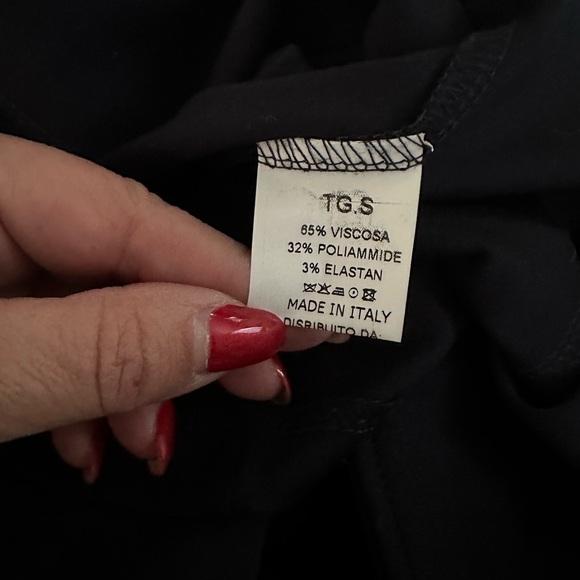 Joie Clair Made In Italy Military Style Navy Blazer Sz S - Picture 7 of 7